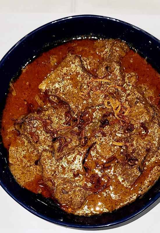 Beef Rezala